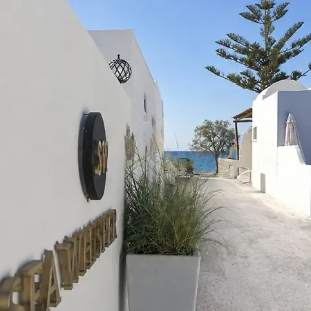 Sea Whisper With Private Cycladic Patio And Heated Pool - Sea Side 4* Периволос